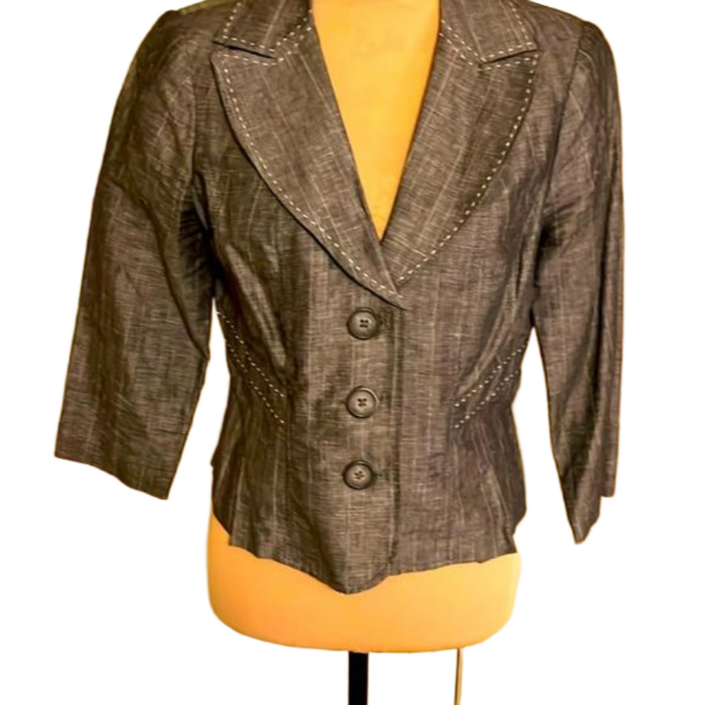 Vintage Candie’s gray blazer Junior size large